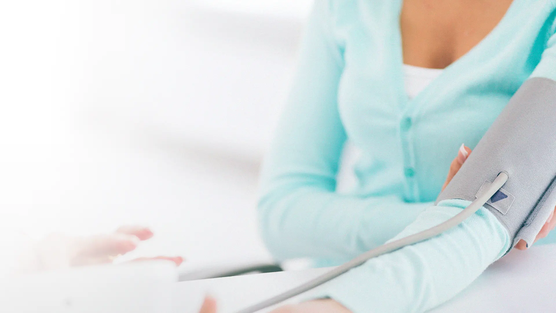 Profissional de saúde pronto a atender.